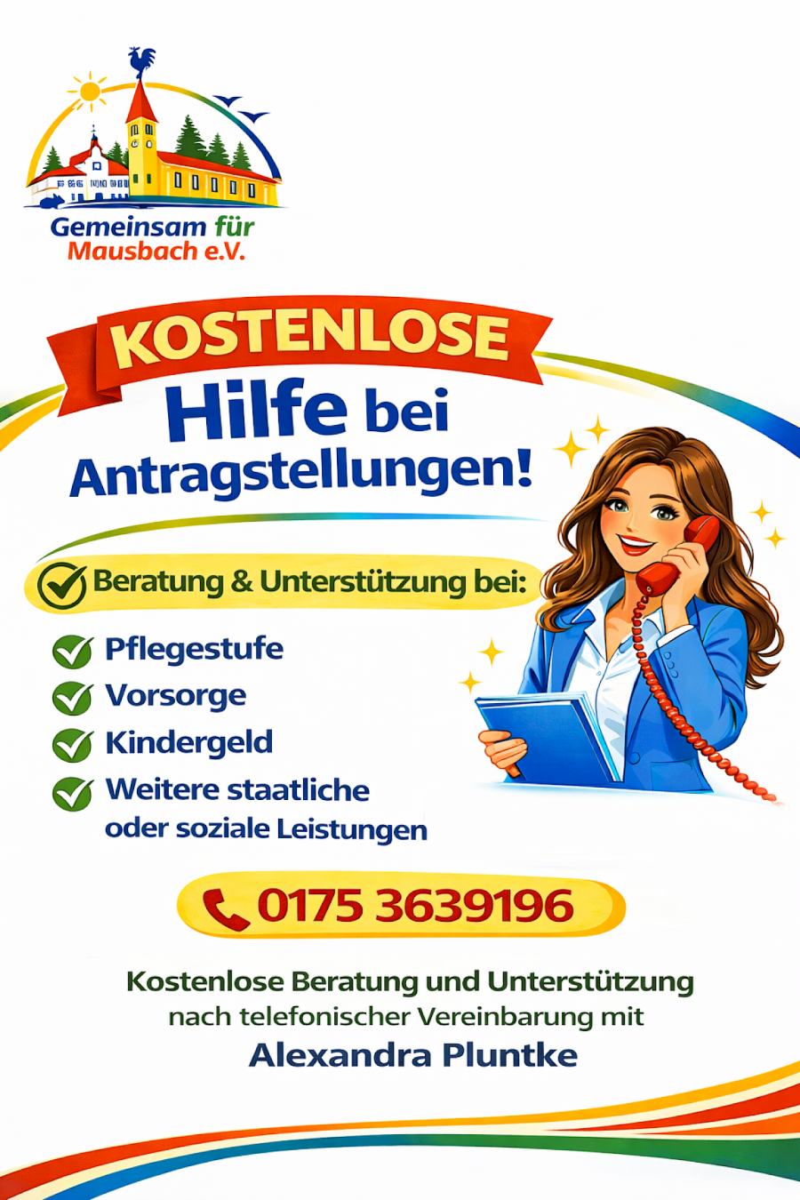 Hilfe bei Antragstellung in Mausbach