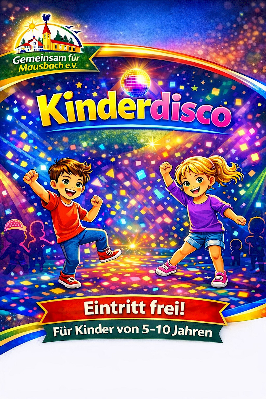 Kinderdisco in Mausbach